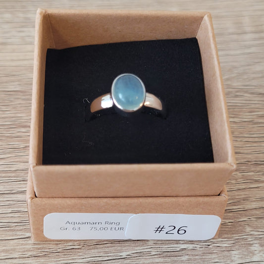 #26 Aquamarin Ring Gr.63 | Instagram Live