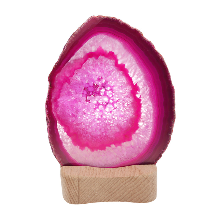 Achatscheibe Teelichthalter