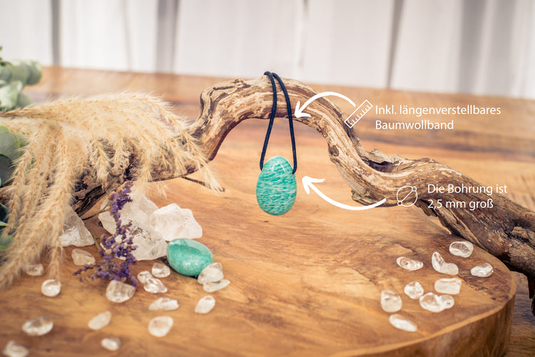 Amazonit Tropfenanhänger