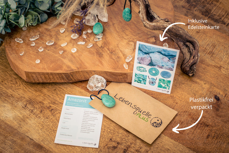 Amazonit Tropfenanhänger