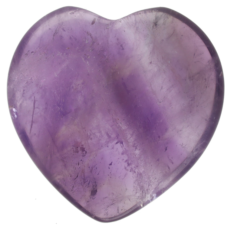 Amethyst Herz | Handschmeichler 2x2 cm