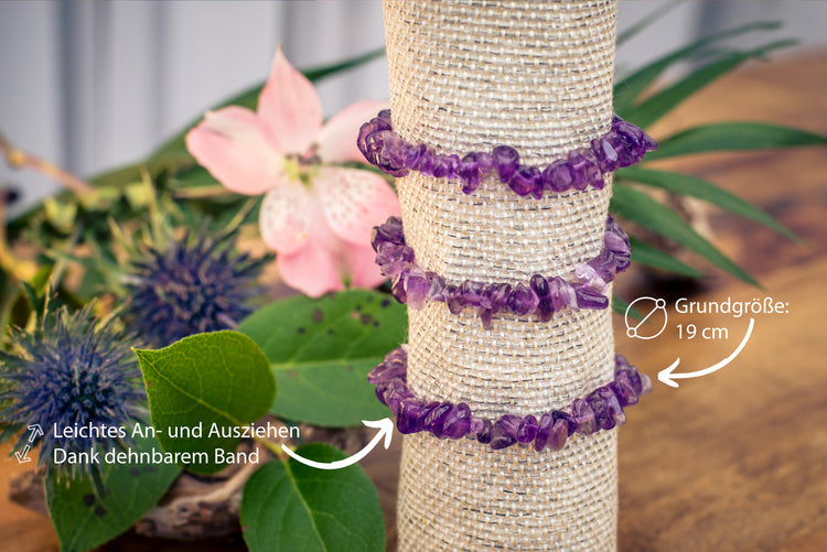 Amethyst Splitterarmband