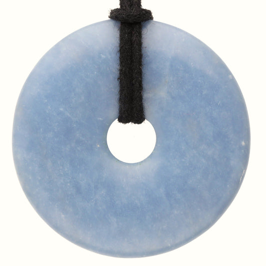 Angelit Donut | 40 mm Anhänger + Baumwollband