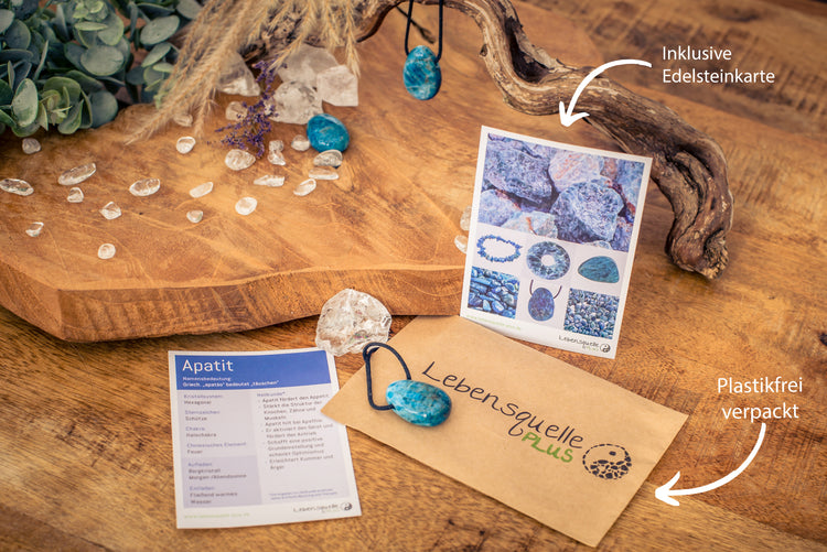 Apatit Tropfenanhänger