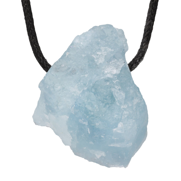 Aquamarin Rohsteinanhänger