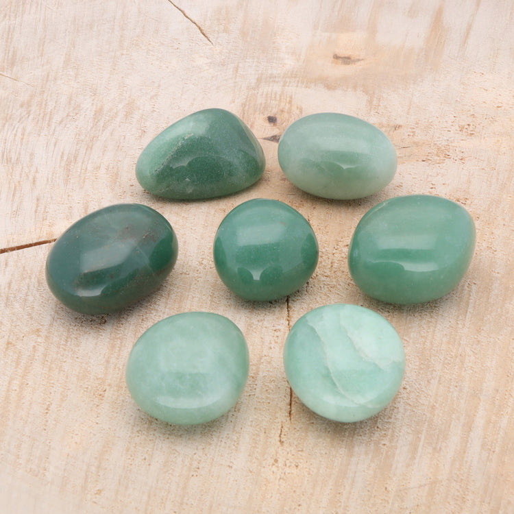 Aventurin, grün Trommelstein