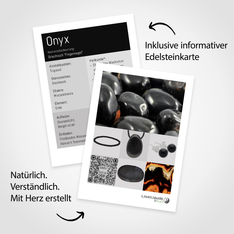 Bracelet d'éclats d'onyx