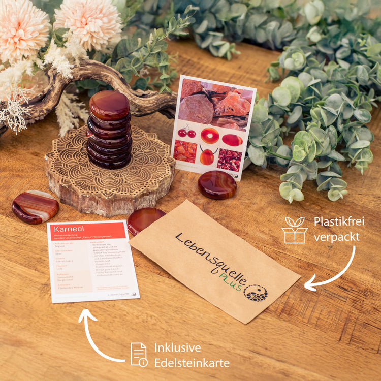 Corniola pietra piatta