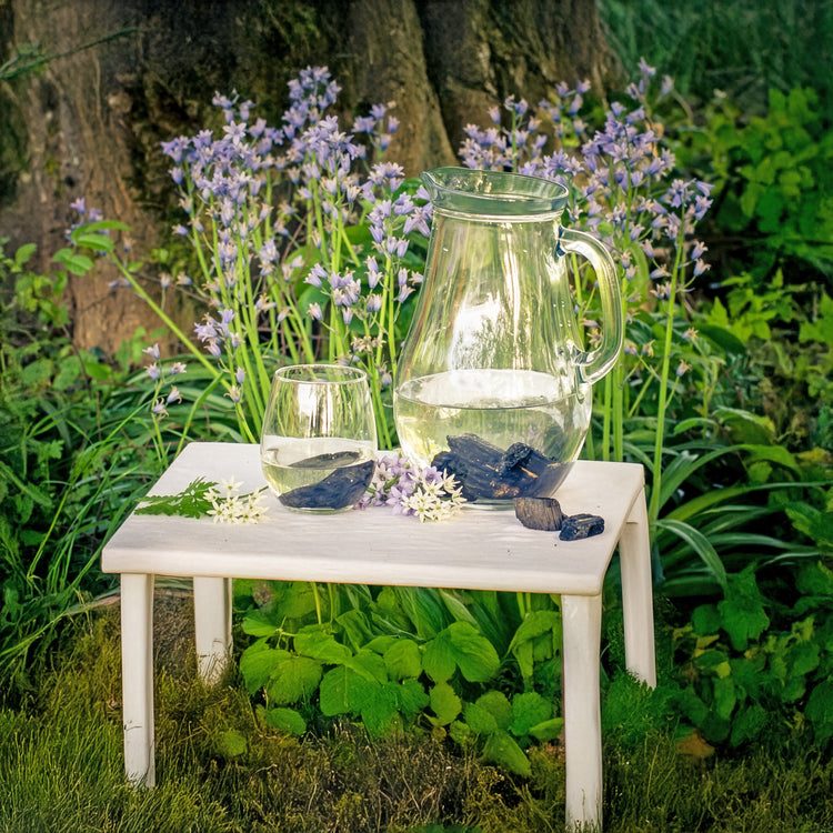 Turmalin, schwarz (Schörl) Wassersteine