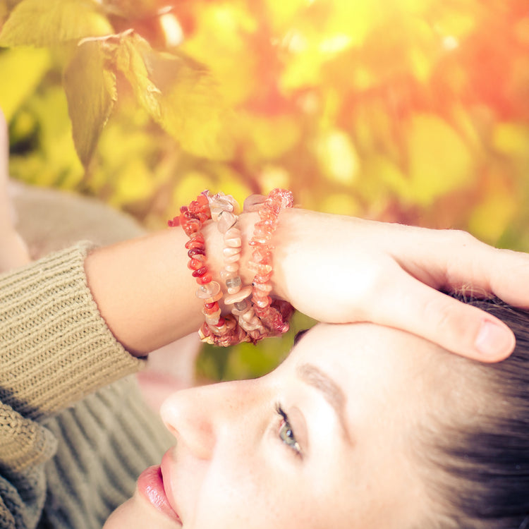 Braccialetto di schegge di Corniola