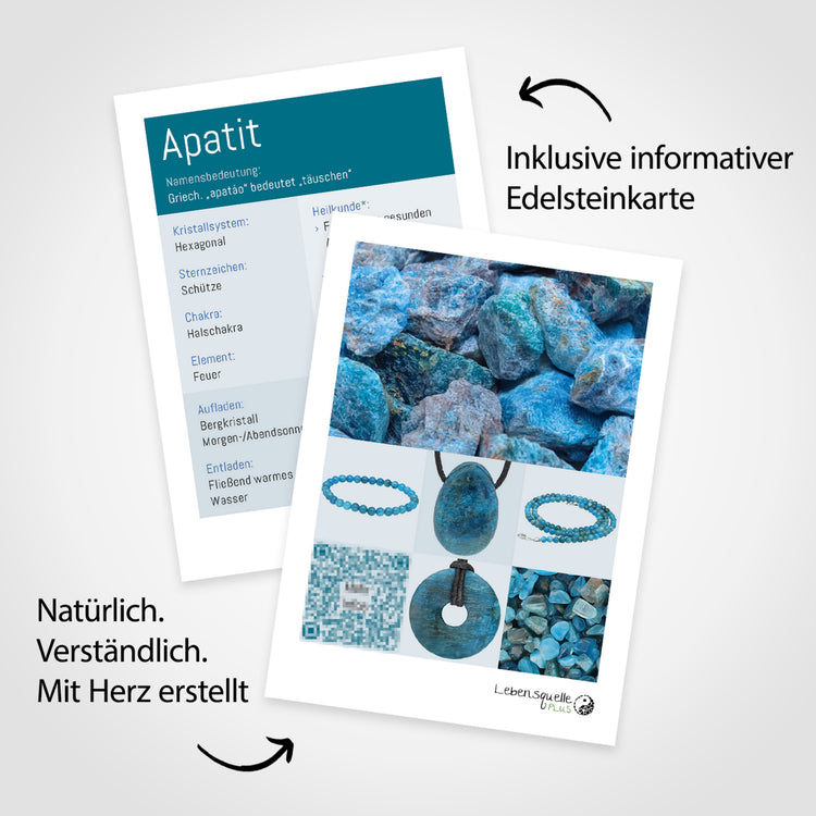 Piedra rodada de apatita