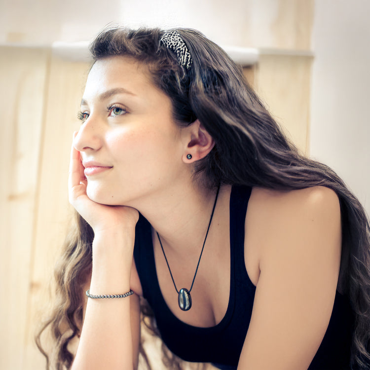 Hämatit Mini-Kugelarmband | 4 mm