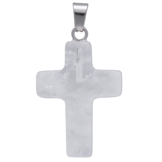 Bergkristall Kreuzanhänger gestiftet