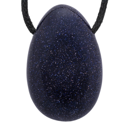 Colgante gota de lluvia de estrellas azul