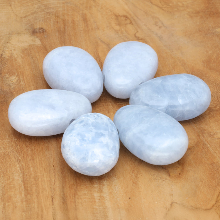 Calcit, blau Tropfenanhänger