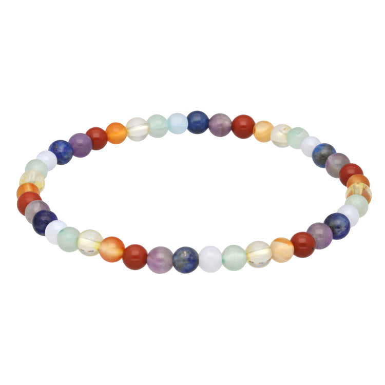 Chakra Mini- Kugelarmband | 4 mm