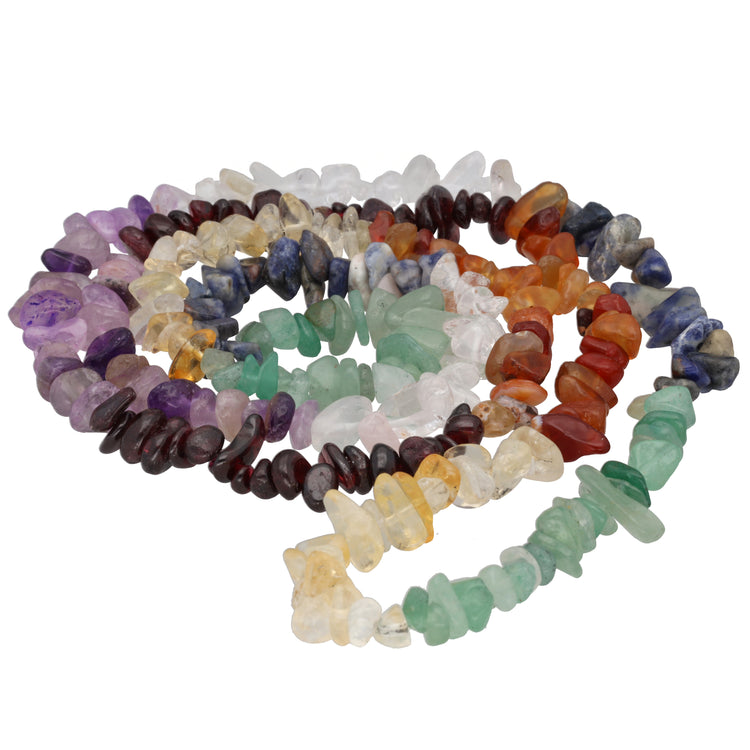 Chakra Splitterkette | 90 cm