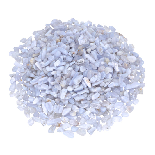 Chalcedon, blau Mini-Trommelsteine