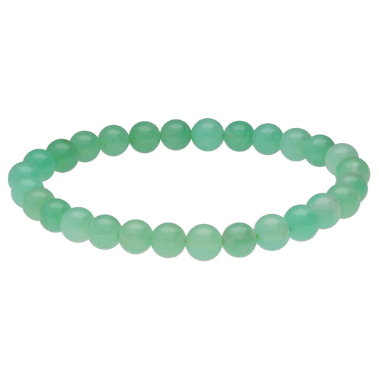 Chrysopras Kugelarmband | 6 mm
