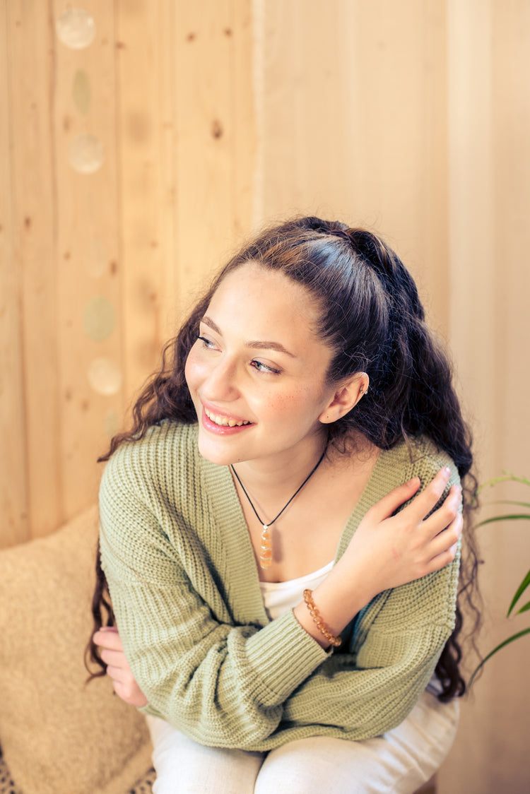 Citrin Kugelarmband | 8mm