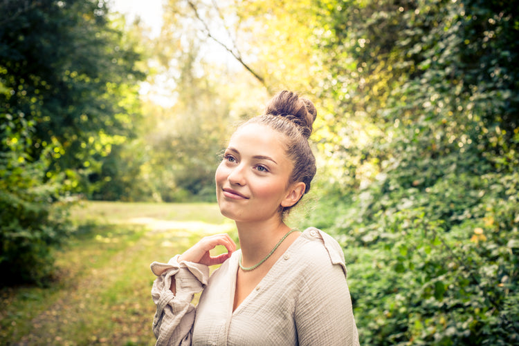 Aventurin, grün | Ø 4mm mit 925er Silber Verschluss | 45cm