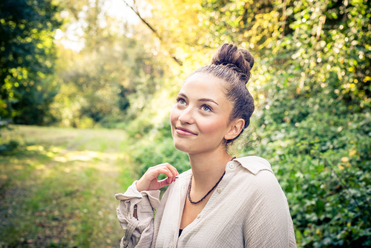 Rauchquarz Kugelkette | Ø 4mm mit 925er Silber Verschluss | 45cm