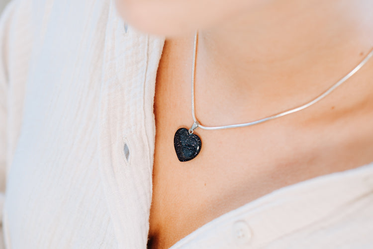 Blaufluss Herzanhänger | 2x2 cm