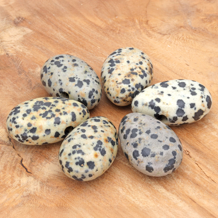 Dalmatinerstein (Aplit) Tropfenanhänger