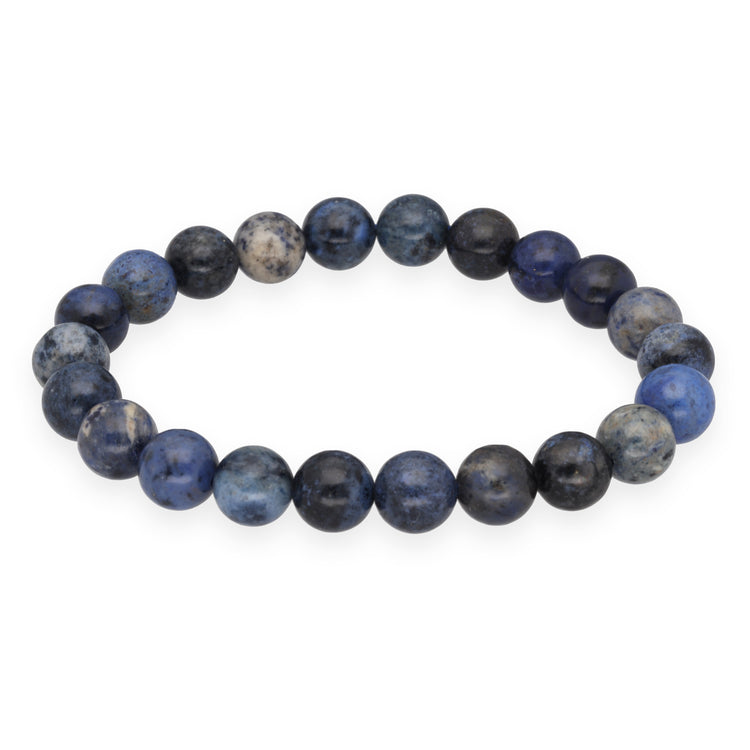 Dumortierit Kugelarmband | 8 mm