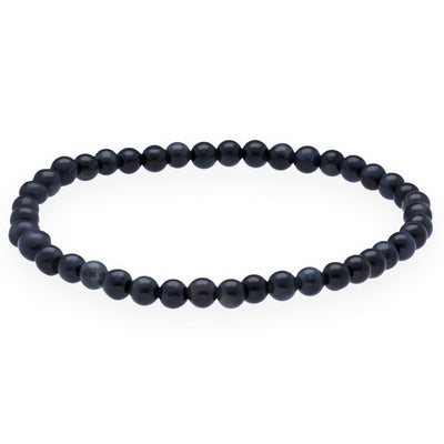 Falcon's Eye Mini Bead Bracelet | 4 mm