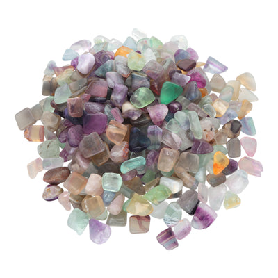Mini pietre burattate di Fluorite