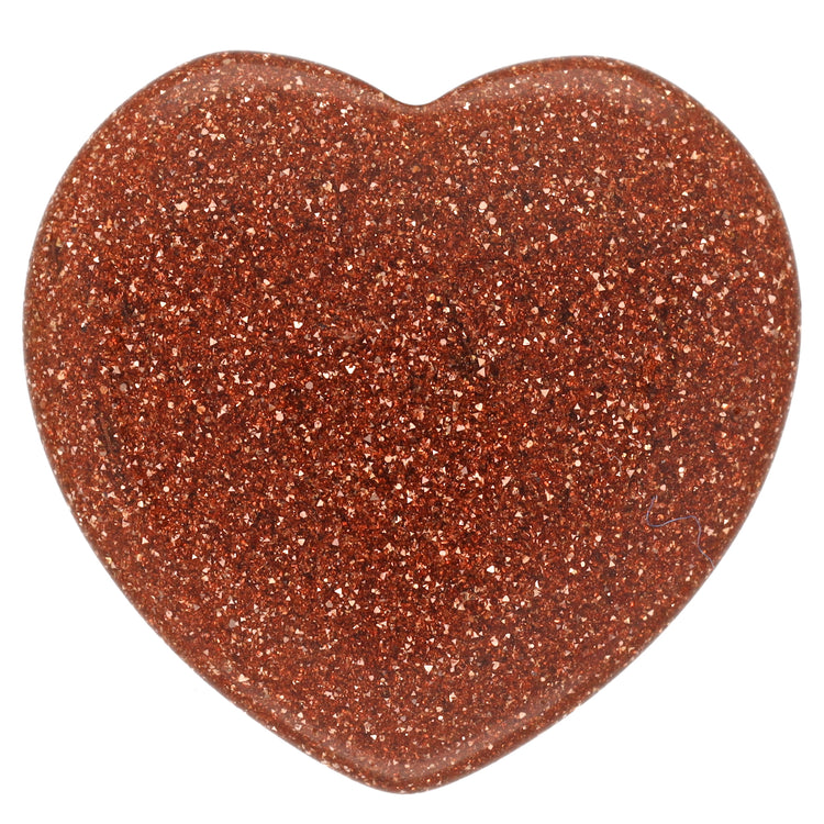 Goldfluss Herz | Handschmeichler 2x2 cm