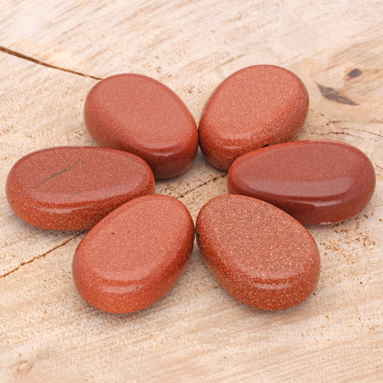 Goldfluss Tropfenanhänger