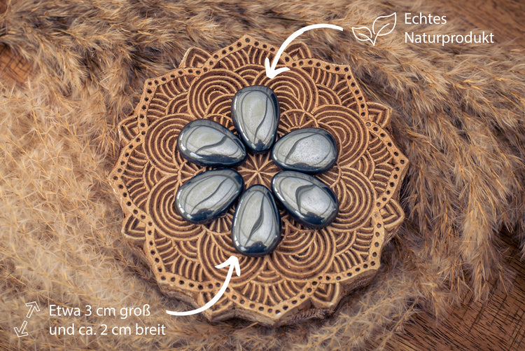 Hämatit Tropfenanhänger