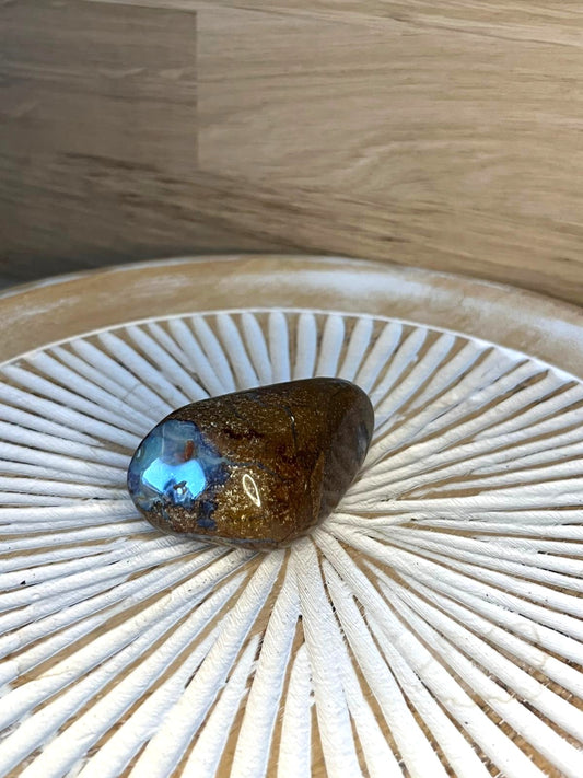 Boulder Opal Trommelstein | Einzelstück