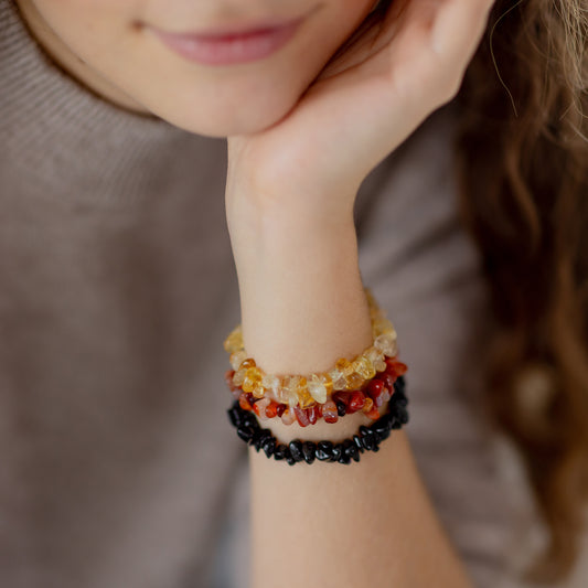 Citrin Splitterarmband