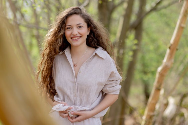 Sonnenstein Herzanhänger | 1,5x1,5 + 925er Silberöse