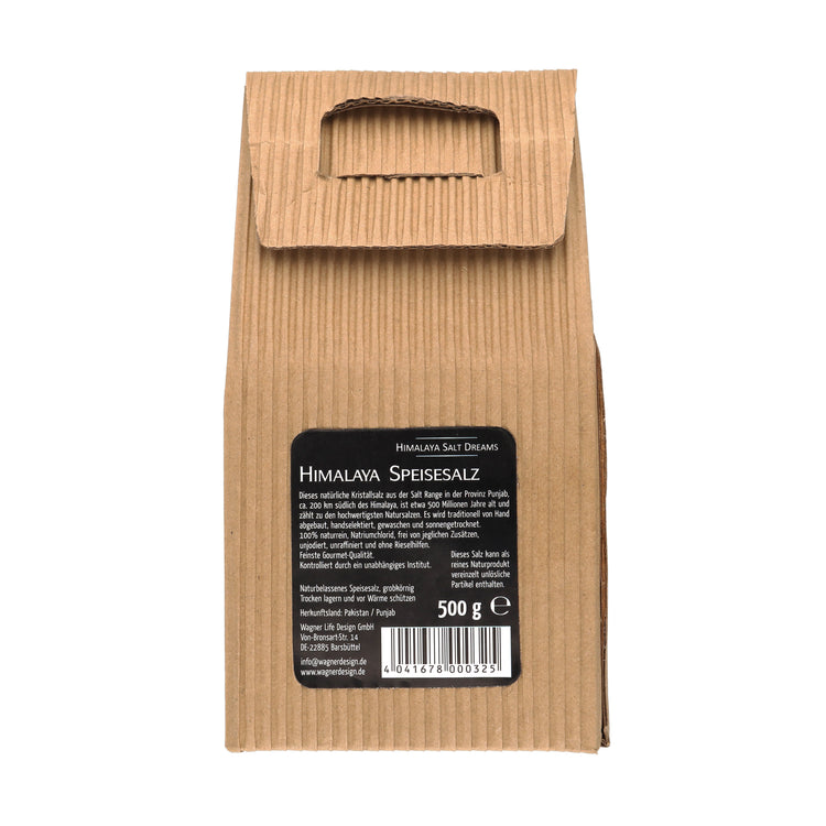 Kristallsalz, grob für Salzstreuer | 500 g Geschenkverpackung | 100 % Natursalz