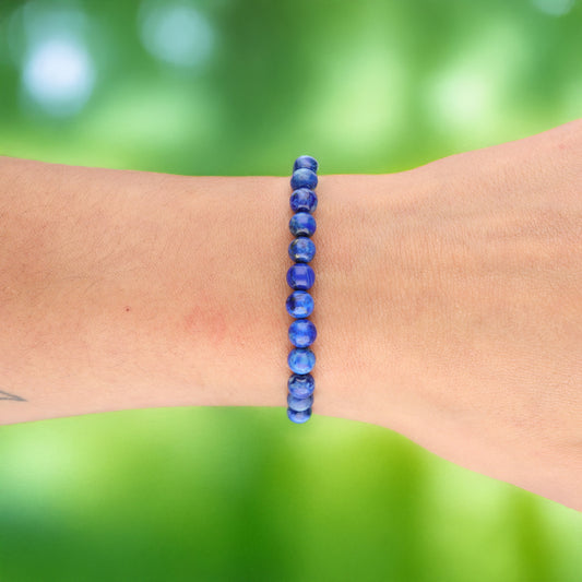 Lapislazuli Kugelarmband | 6mm