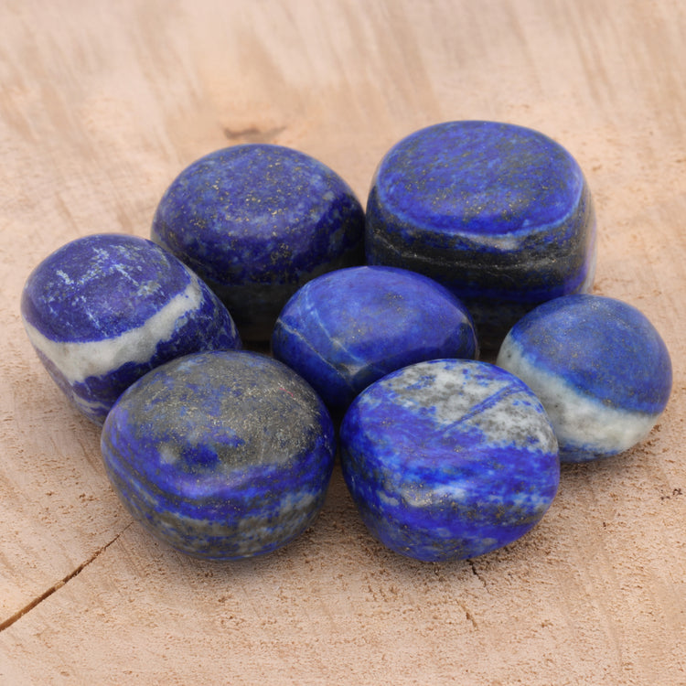 Lapislazuli Trommelstein