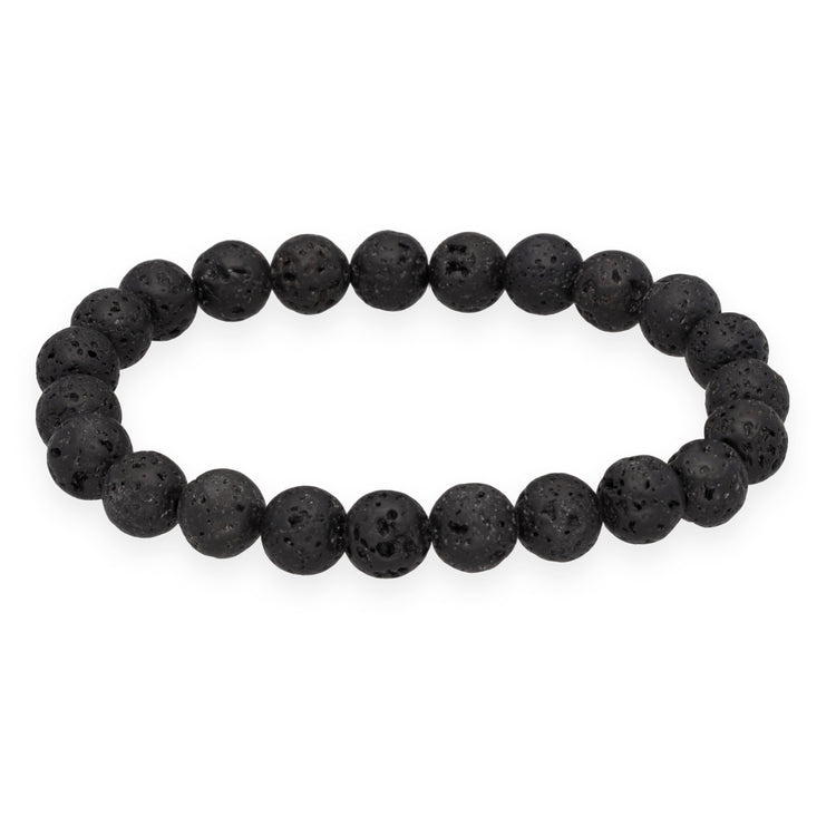 Lava Kugelarmband | 8 mm