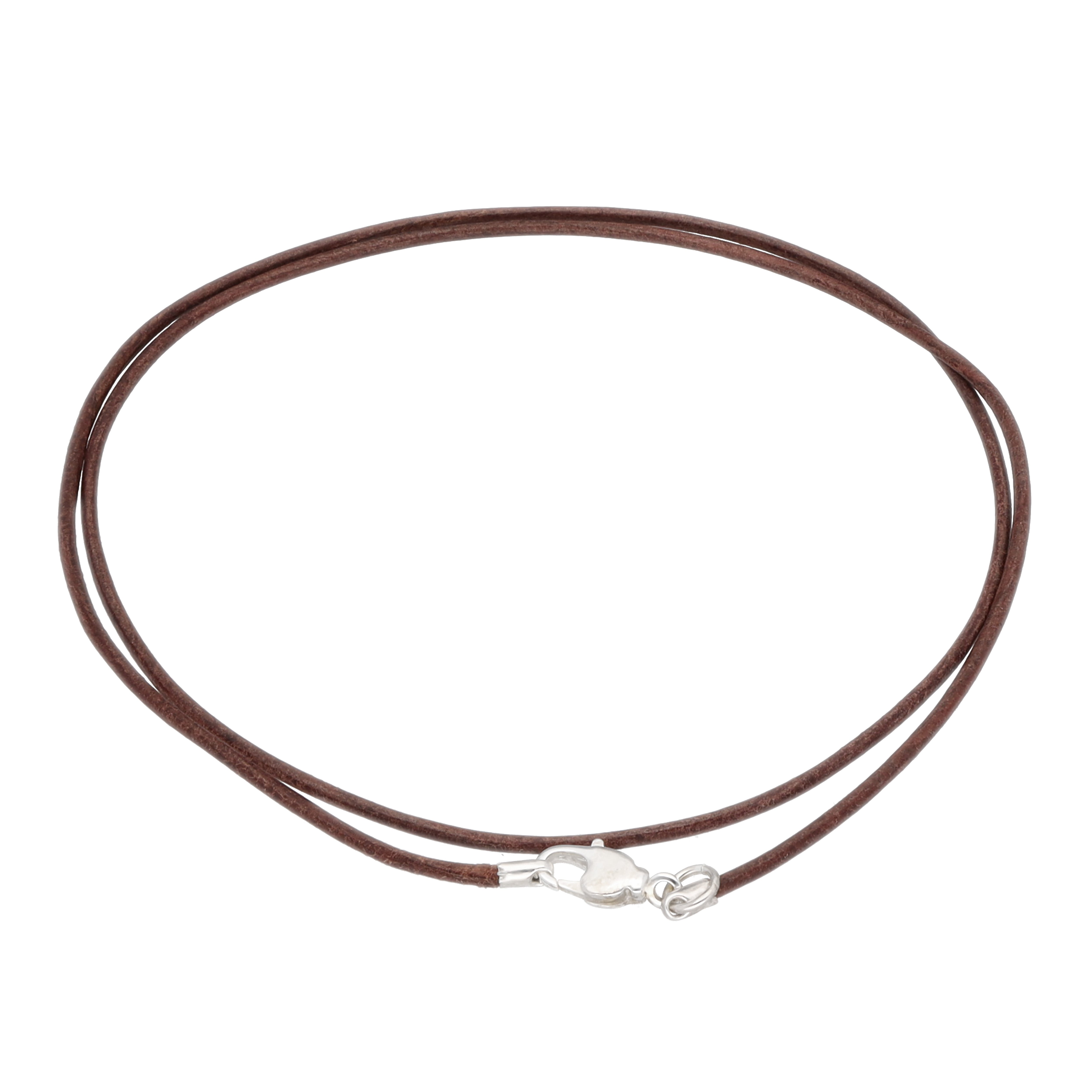 Dunnes Lederband Mit Verschluss