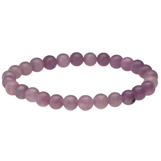 Lepidolith Kugelarmband | 6 mm