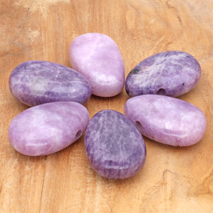 Lepidolith Tropfenanhänger