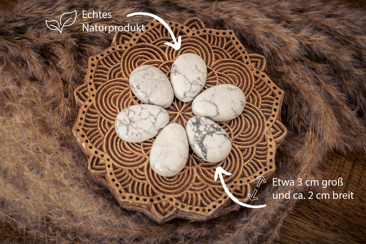 Magnesit Tropfenanhänger