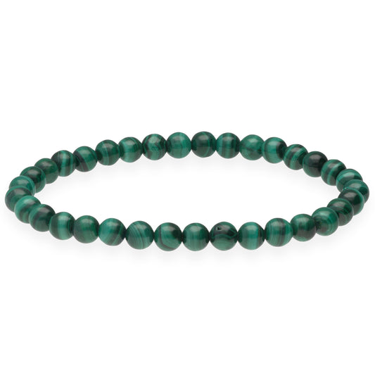 Malachit Kugelarmband | 6 mm