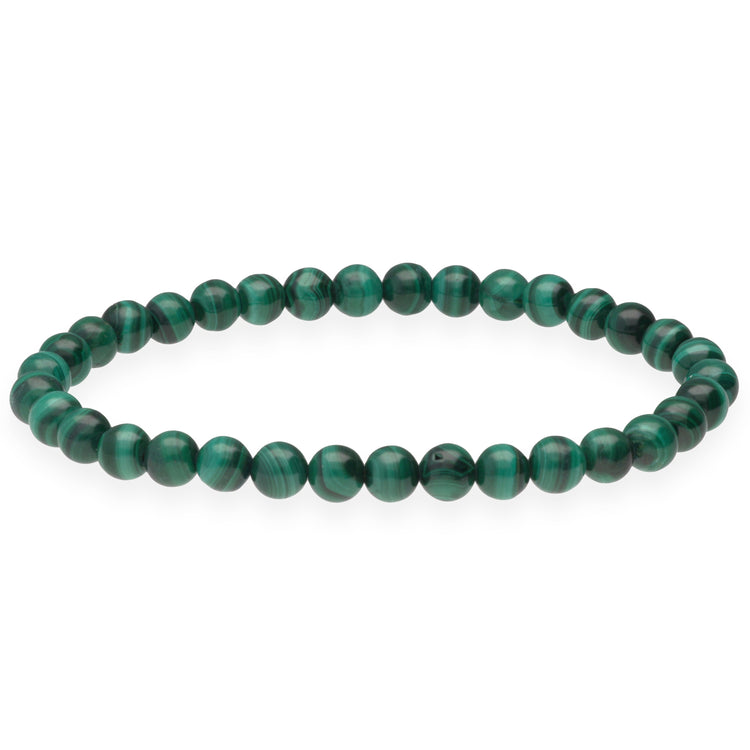 Malachit Kugelarmband | 6 mm