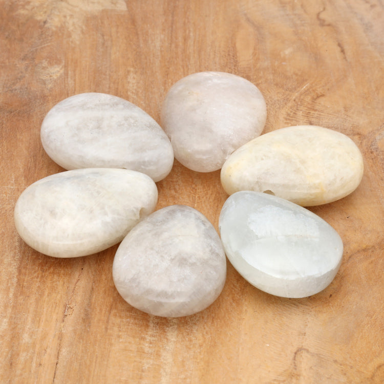 Mondstein Tropfenanhänger