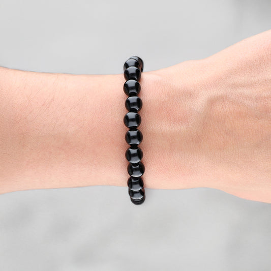 Onyx Kugelarmband | 8 mm