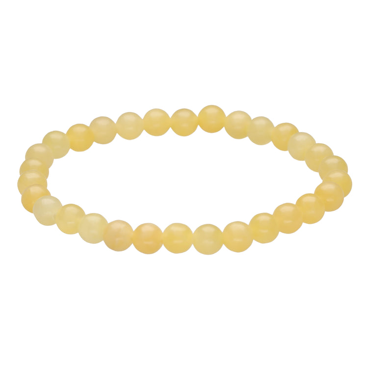 Orangencalcit Kugelarmband | 6 mm
